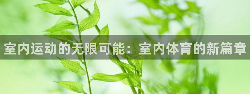 公海赌赌船官网下载招商电话：室内运动的无限可能：室内体育的新