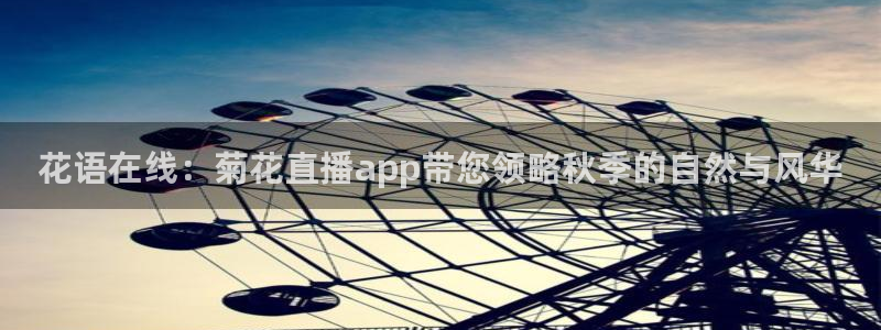 jrs低调看球免费高清直播360：花语在线：菊花直播app带您领略秋季的自然与风华